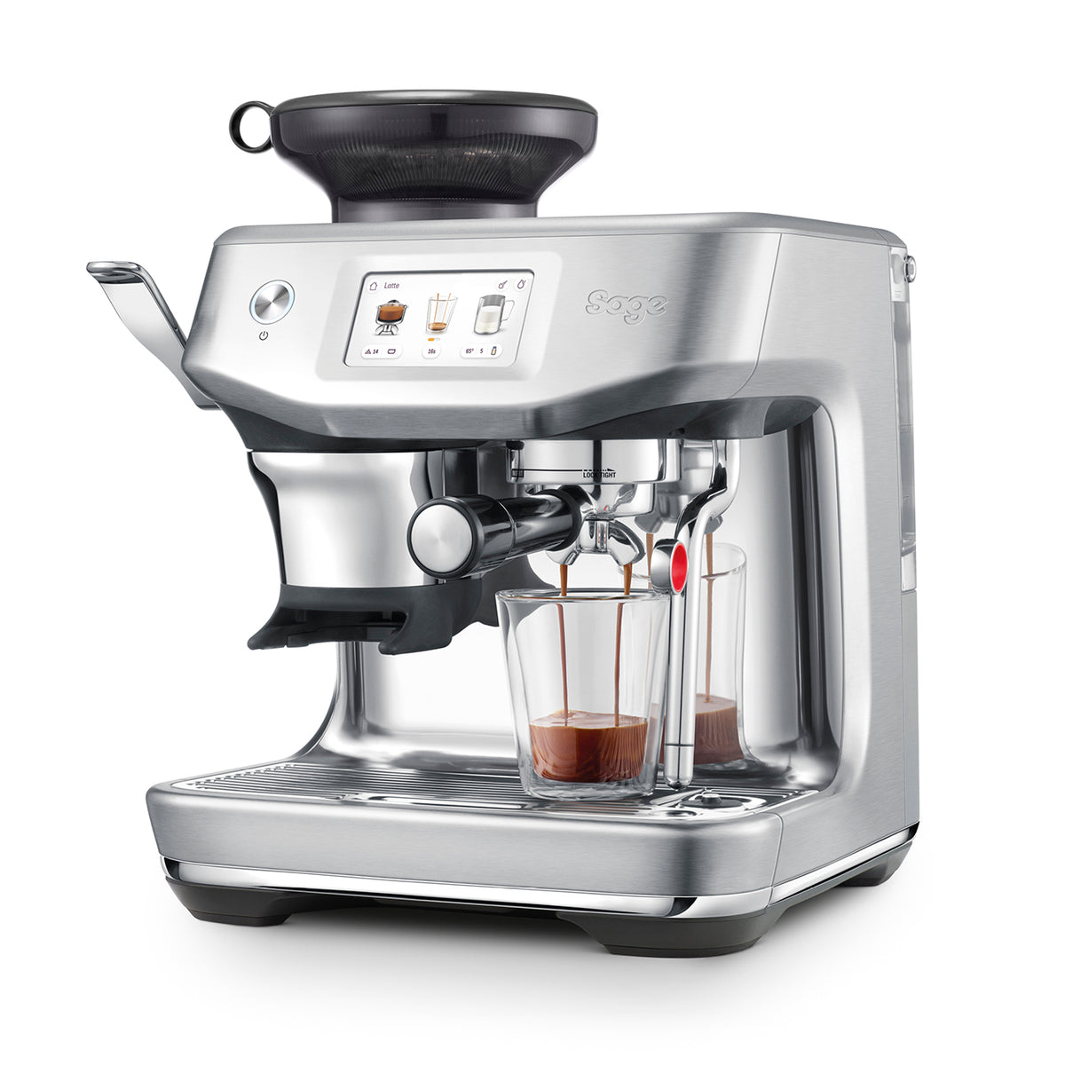 Sage Barista Touch Impress Bean-to-Cup Coffee Machine – Cold Extraction - Almond Nougat – view 7