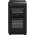 Belling 50cm Double Oven Electric Cooker | BFSE52DOCBK Belling Cooker Euronics Ireland