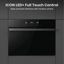 Hisense Hi6 BlackLine AirFry Compact Electric Oven with Microwave | BIM45342ADBGUK Hisense Oven Euronics Ireland