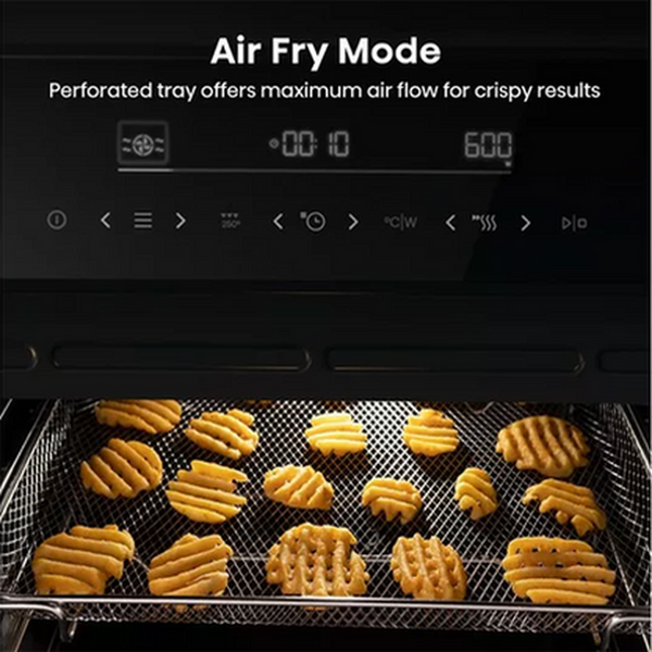 Hisense Hi6 BlackLine AirFry Compact Electric Oven with Microwave | BIM45342ADBGUK Hisense Oven Euronics Ireland