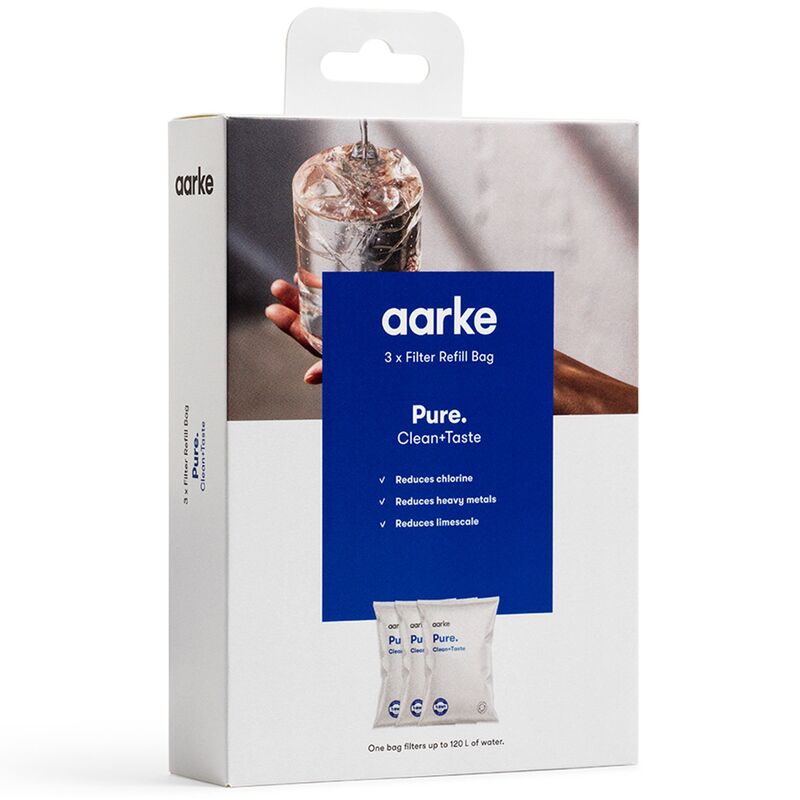 Aarke Pure Filter Granules Refill, 3-Pack - front product view