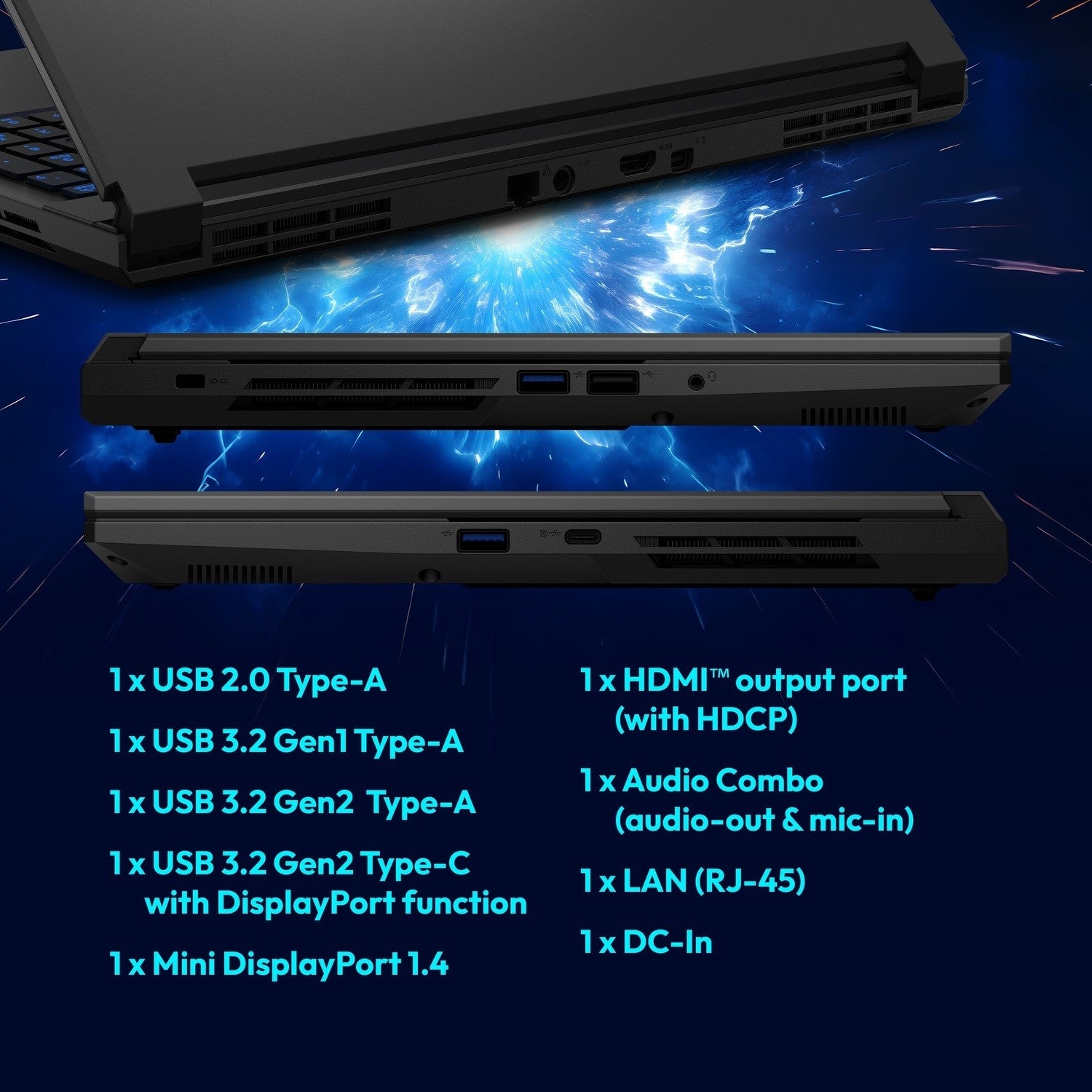 Medion ERAZER Deputy P15 gaming laptop in Black