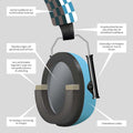 Alecto BV-71BW Blue children's hearing protection product image 5