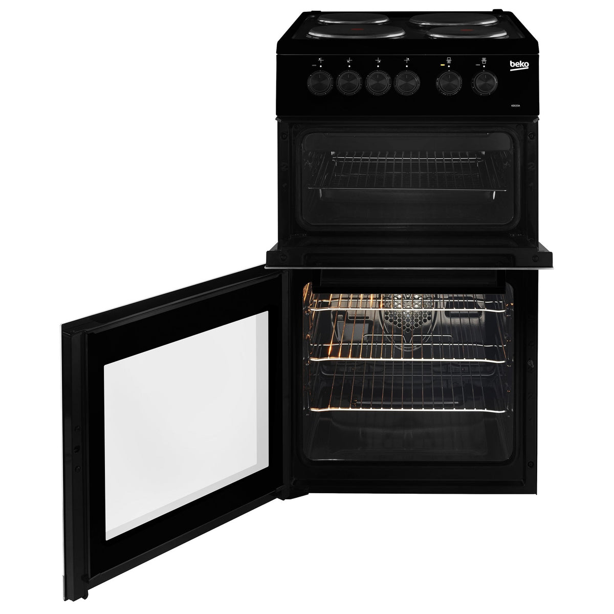 Beko 50cm Electric Fan Oven Cooker – view 2