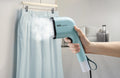Braun QuickStyle 3 Garment Steamer - Green - steaming hanging trousers