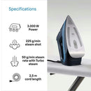 Braun TexStyle 7 Pro Steam Iron Blue | SI7160BL