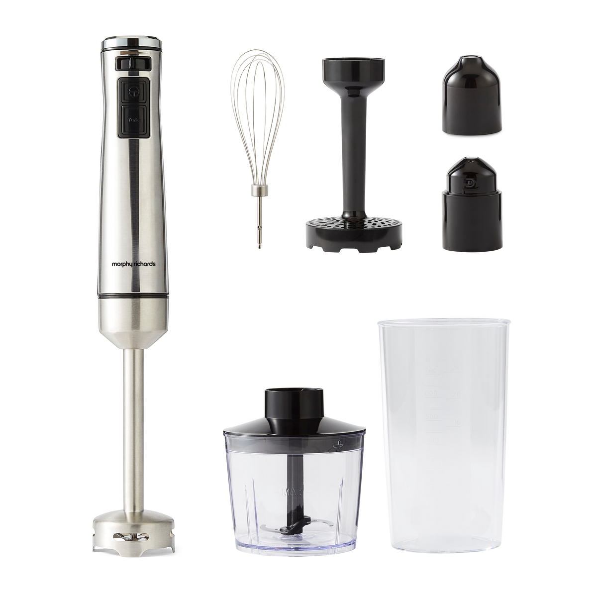 Morphy Richards Hand Blender Set Hand Blender 1000W with Masher Black product image