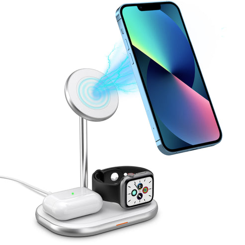 Energizer WCP303 3-in-1 15W Magnetic Wireless Charging Stand | WCP303 Energizer Charger Euronics Ireland