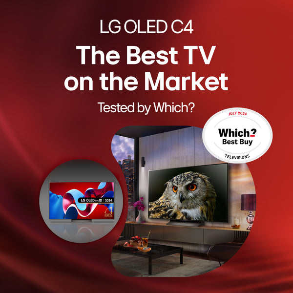 LG 65 Inch C4 OLED TV (2024) | OLED65C44LA.AEK