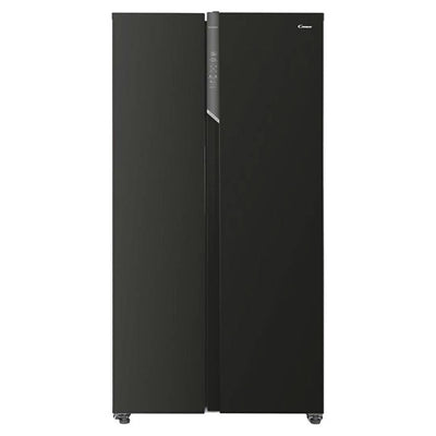 Candy 177x91CM Frost Free American Fridge Freezer - Black | CHSBSV5172EBKN Candy American Fridge Freezer Euronics Ireland