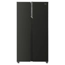 Candy 177x91CM Frost Free American Fridge Freezer - Black | CHSBSV5172EBKN Candy American Fridge Freezer Euronics Ireland