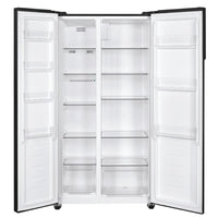 Candy 177x91CM Frost Free American Fridge Freezer - Black | CHSBSV5172EBKN Candy American Fridge Freezer Euronics Ireland