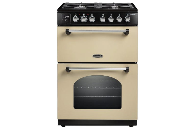 Rangemaster Classic 60cm Dual Fuel Cooker Cream | CLA60DFFCR/C