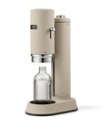 Aarke Carbonator Pro sparkling water maker in Sand — 45-degree front view