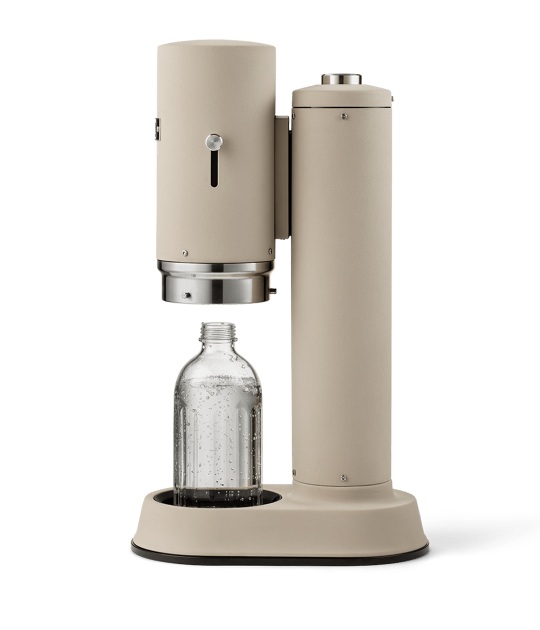 Aarke Carbonator Pro in Sand — side profile view