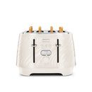 De’Longhi Ballerina Seta 4-Slice Toaster – Cream | CTDS4003.CR