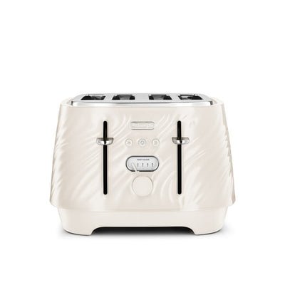 De’Longhi Ballerina Seta 4-Slice Toaster – Cream | CTDS4003.CR