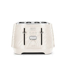 De’Longhi Ballerina Seta 4-Slice Toaster – Cream | CTDS4003.CR