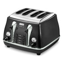 De’Longhi Icona Micalite 4-Slice Toaster | CTOM4003.BK