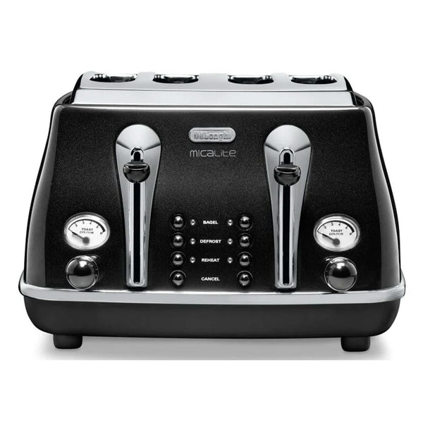 De’Longhi Icona Micalite 4-Slice Toaster | CTOM4003.BK