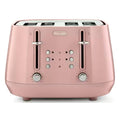 De’Longhi Eclettica 4-Slice Toaster –  Pink | CTY4003.PK
