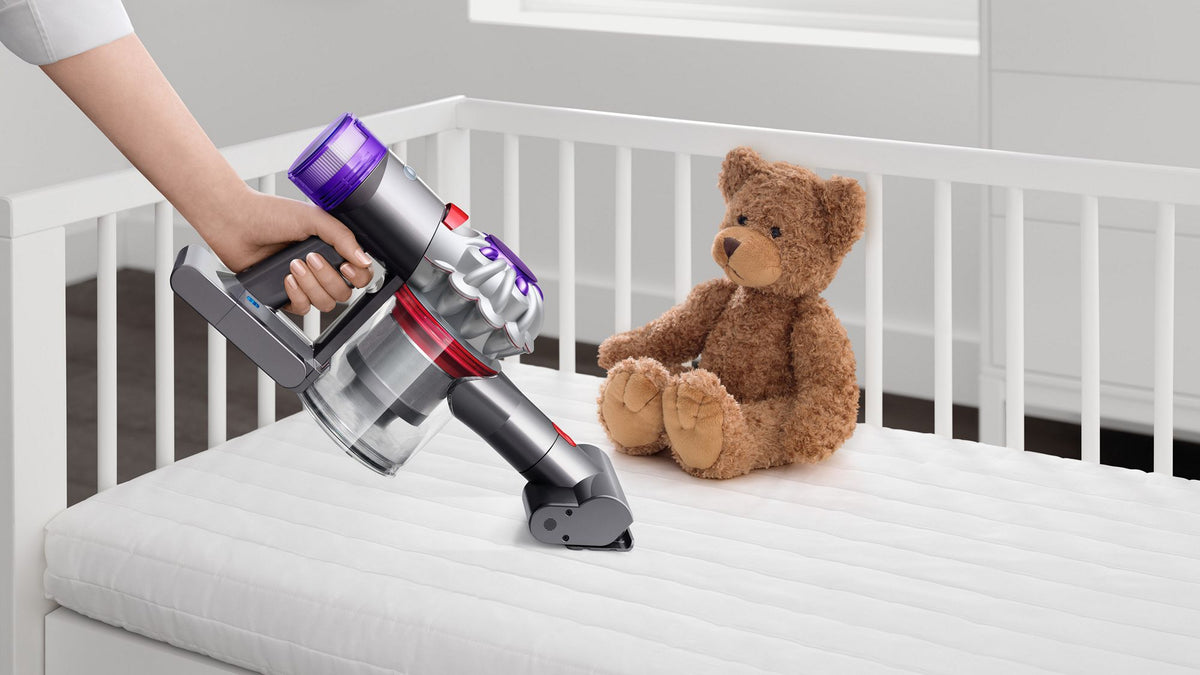 Dyson Car+Boat Handheld Vacuum Cleaner - Silver - cleaning a cot mattress