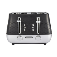 Morphy Richards Cassini Toaster 4-Slice Moonless Night product image