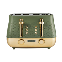 Morphy Richards Cassini Toaster 4-Slice Olivine product image