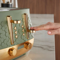 Morphy Richards Cassini Toaster 4-Slice Olivine product image