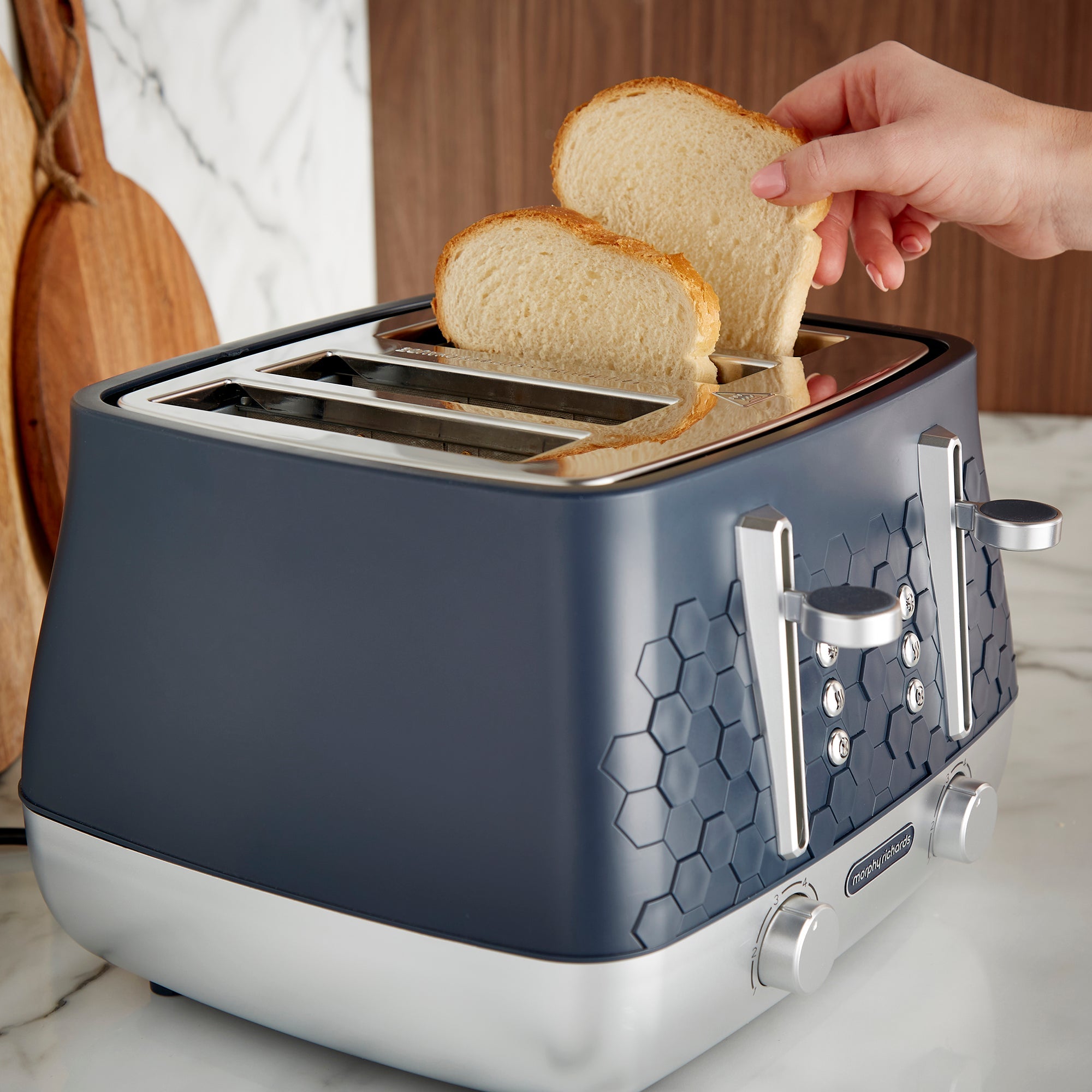 Morphy Richards Cassini Toaster 4-Slice Outer Space product image
