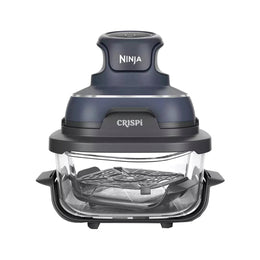 Ninja Crispi™ 4-in-1 Portable Glass Air Fryer Cooking System - Blue | FN101UKGY