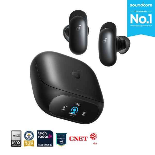 soundcore Liberty 5 Pro ANC Earbuds, Black - official product image
