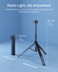 Nebula Quick-Mount Projector Stand, Black - official product image
