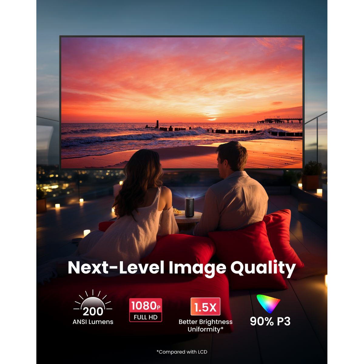 Nebula Capsule 3 Portable Projector – view 3