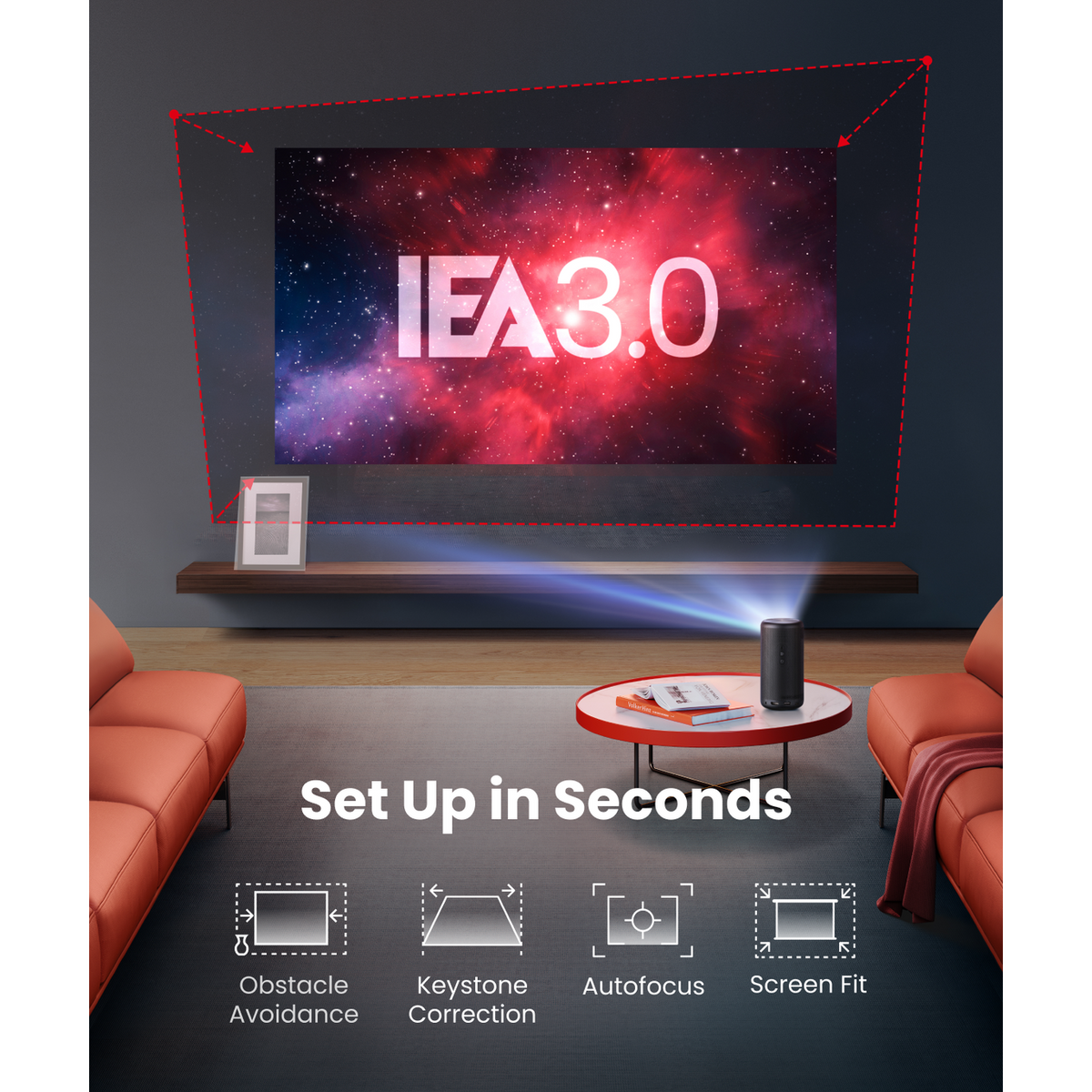 Nebula Capsule 3 Portable Projector – view 5