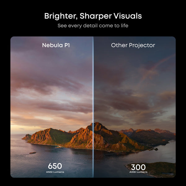 Nebula P1 Portable Projector, Black - official product image