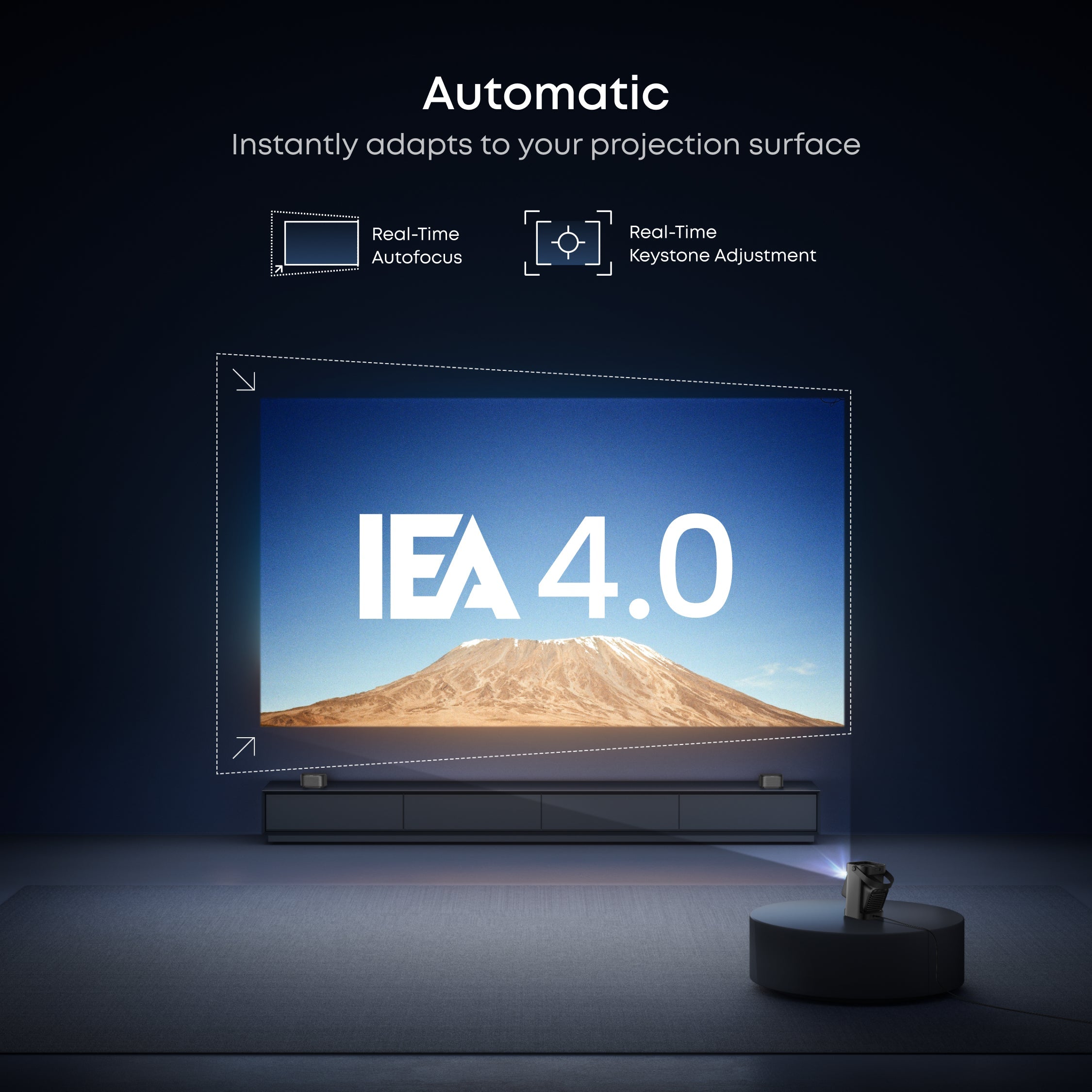 Nebula P1 Portable Projector, Black - official product image