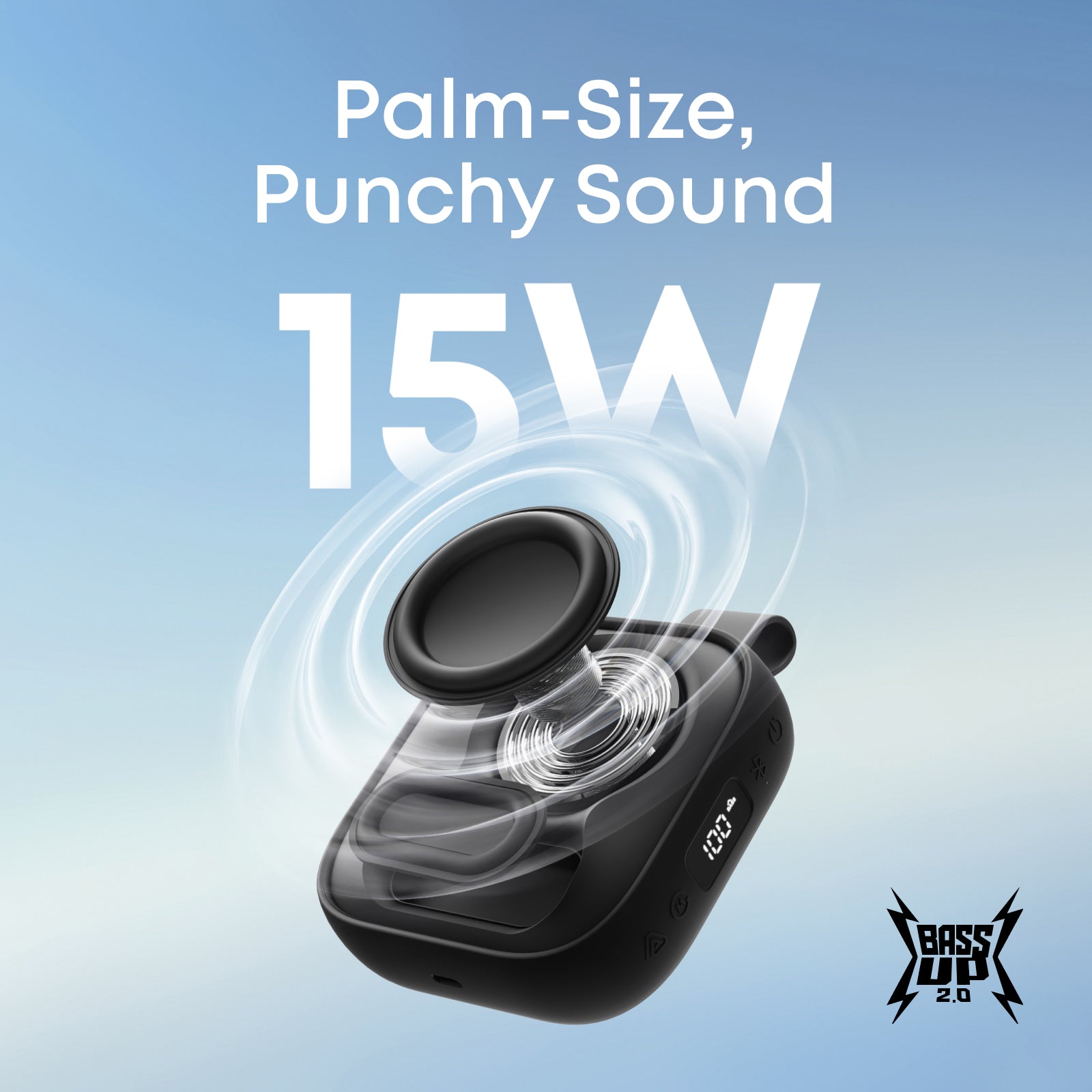 soundcore Boom Go 3i Bluetooth Speaker, Black - official product image