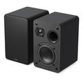 Majority D70X Passive Bookshelf Speakers, Black - official product image