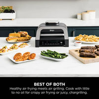 Ninja 6-in-1 MAX Grill & Air Fryer 3.8L Grey/Silver product image