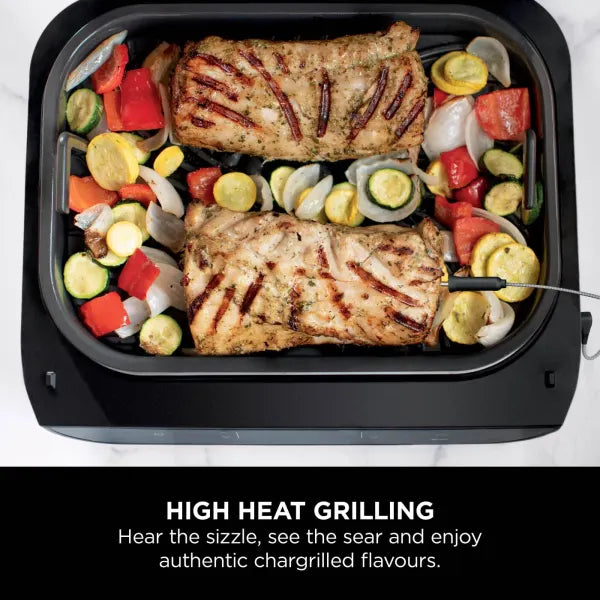 Ninja 6-in-1 MAX Grill & Air Fryer 3.8L Grey/Silver product image
