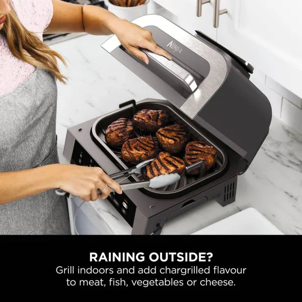 Ninja 6-in-1 MAX Grill & Air Fryer 3.8L Grey/Silver product image
