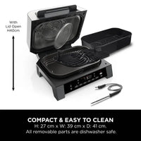 Ninja 6-in-1 MAX Grill & Air Fryer 3.8L Grey/Silver product image