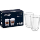 De’Longhi Double-Wall Latte Macchiato Glasses | DLSC312