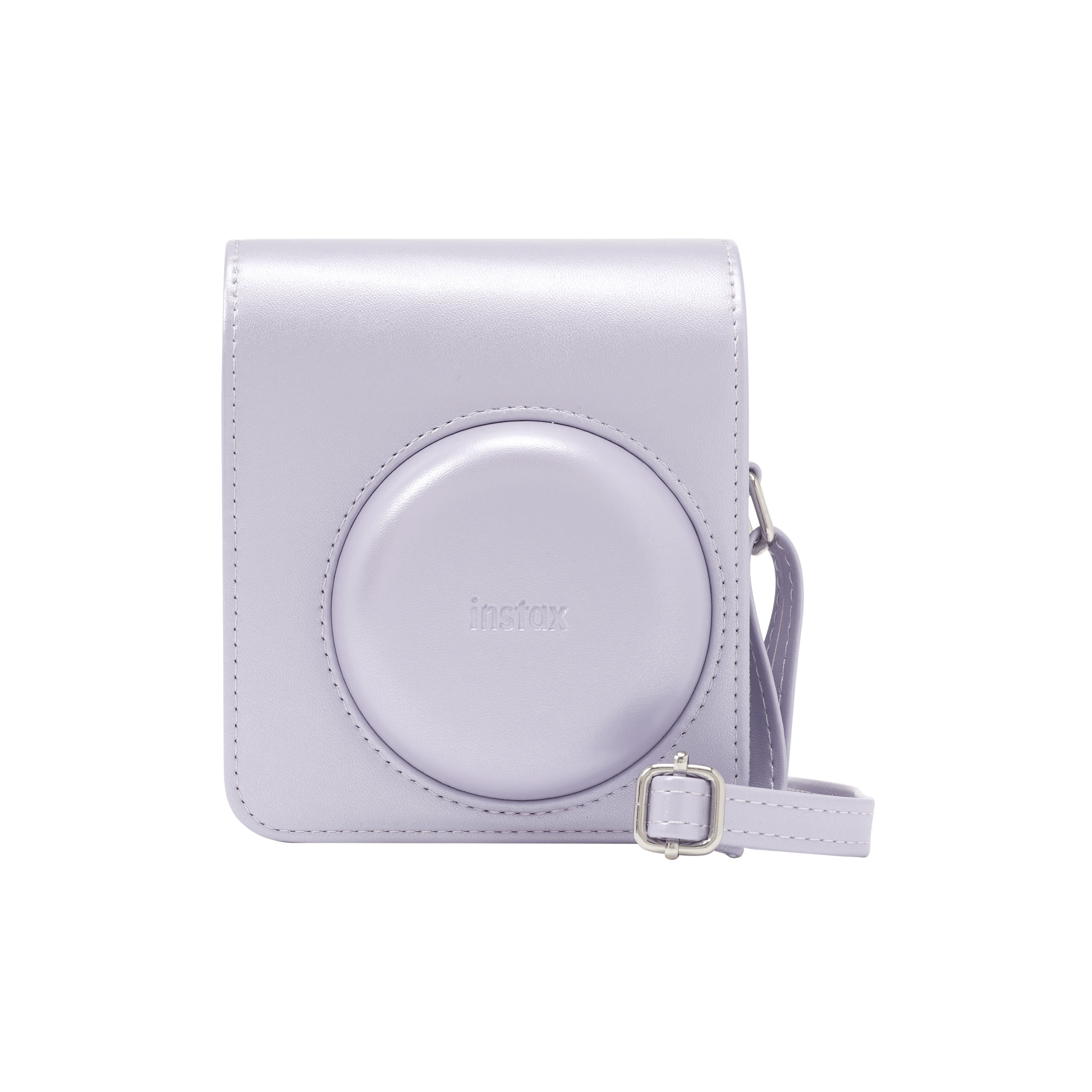 FUJIFILM instax mini 13 Accessory Kit Dreamy Purple - camera shown inside the protective case; camera sold separately
