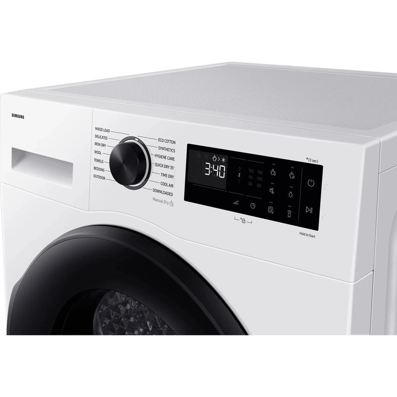 Samsung Series 5 AI Energy 9kg Heat Pump Tumble Dryer White| DV90DG52A0AEEU Samsung Tumble Dryer Euronics Ireland