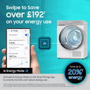 Samsung Series 6 AI 9KG, Condenser Tumble Dryer, Black | DV90DG6845LBU1