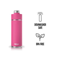 Ninja Thirsti Insulated Travel Bottle 530ml Pink product image