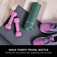 Ninja Thirsti Insulated Travel Bottle 530ml Evergreen product image