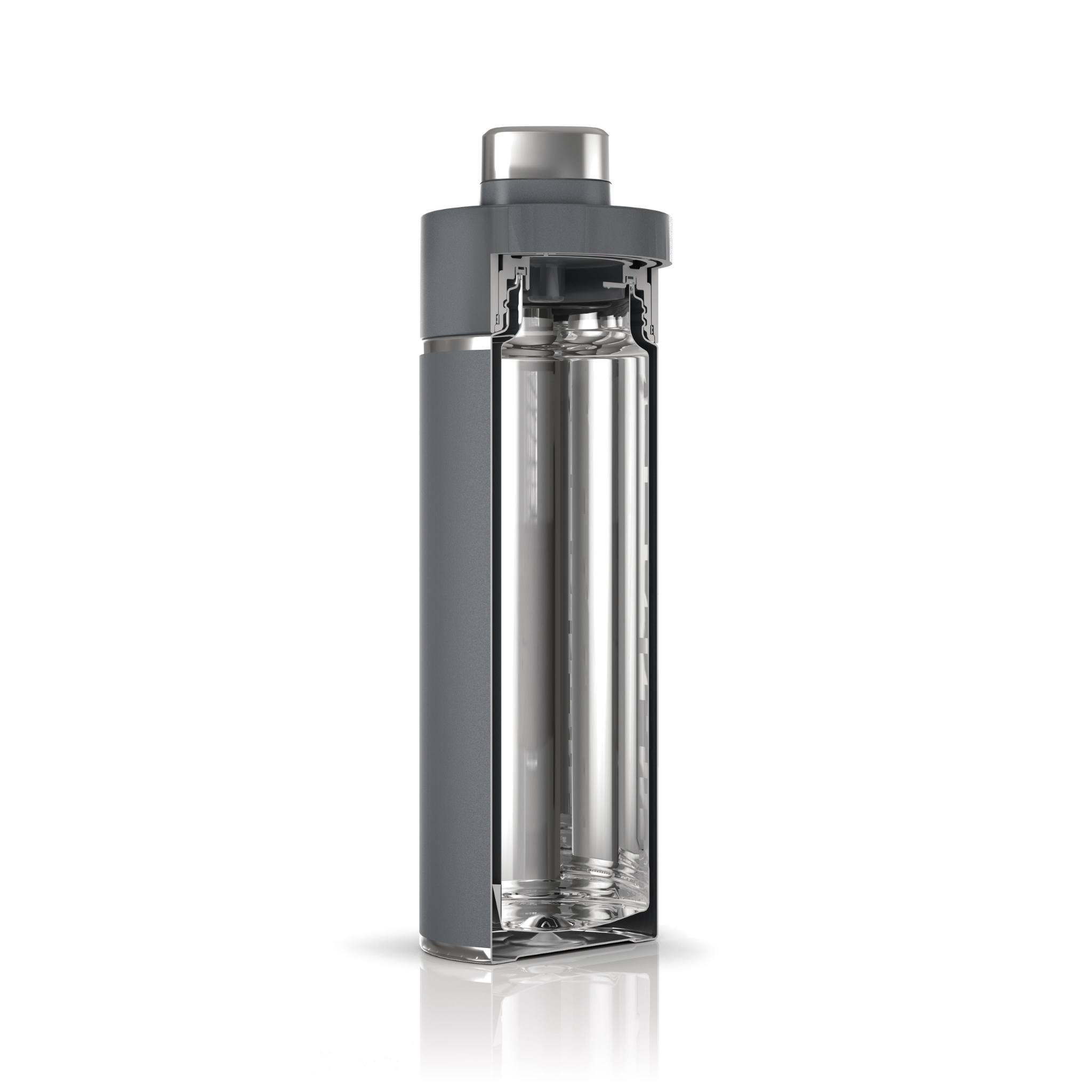 Ninja Thirsti Insulated Travel Bottle 530ml Grey product image